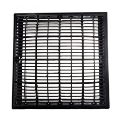 640-4729-DKGV | 12 x 12 Inch Grate and Frame Dark Grey