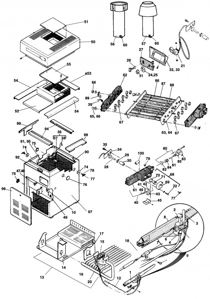 Teledyne Laars Series 2 ESG Pool Heater Parts