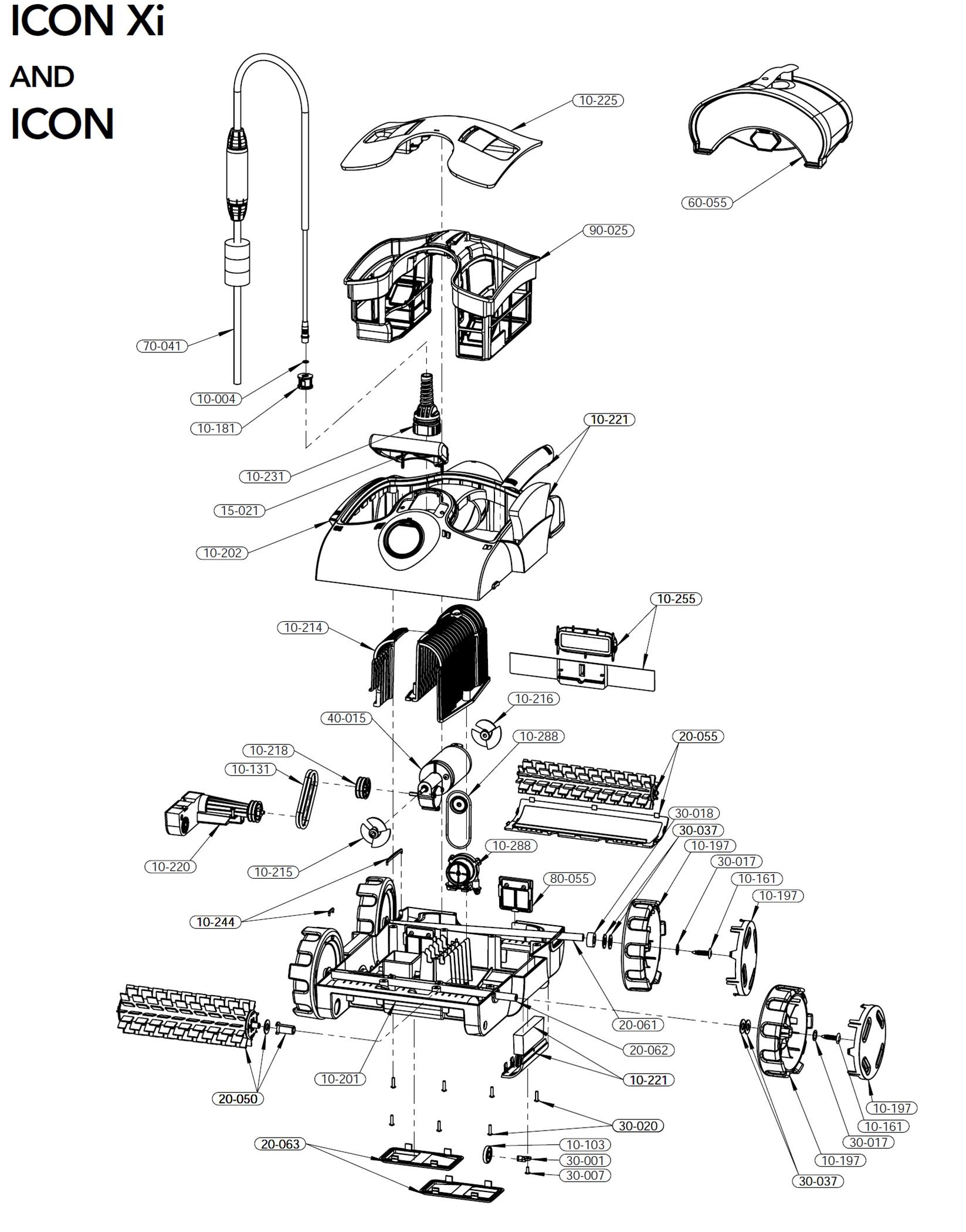 Aquabot Icon Icon Xi Pool Cleaner Parts