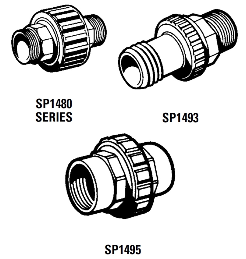 Hayward Sand Filter Union Nut Pro Series Perflex S240 SPX1480C SP1480C